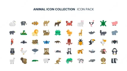 animal icon collection rnd368 frp26003969 - title:graphic home - اورچین فایل - format: - sku: - keywords: p_id:353984