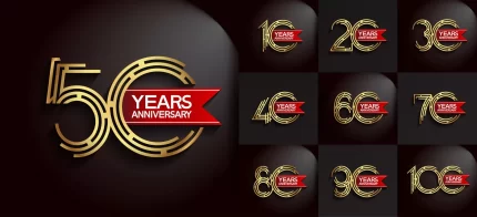 anniversary set logo style with golden color red crcd64ba1ee size10.94mb - title:graphic home - اورچین فایل - format: - sku: - keywords: p_id:353984