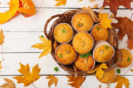 appetizing ruddy muffins with pumpkin walnut crc2f884ac2 size14.71mb 6000x4000 1 - title:graphic home - اورچین فایل - format: - sku: - keywords: p_id:353984