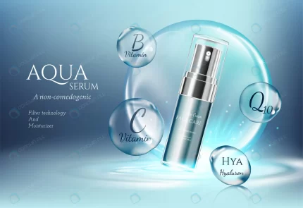 aqua skin care cosmetic ad promoting poster templ crc14daae55 size9.26mb - title:graphic home - اورچین فایل - format: - sku: - keywords: p_id:353984
