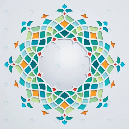 arabic pattern circle geometric ornament crc159b7374 size2.59mb - title:graphic home - اورچین فایل - format: - sku: - keywords: p_id:353984