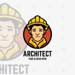 - architect cartoon mascot logo template rnd759 frp25234170 - Home