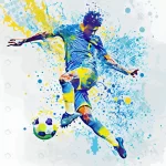 - argentina soccer player with ball rnd679 frp34594587 - Home