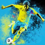 - argentina soccer player with ball rnd933 frp34594500 - Home