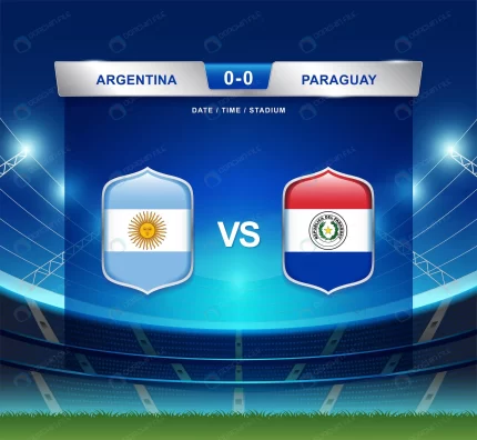 argentina vs paraguay scoreboard broadcast footbal rnd682 frp4830632 - title:graphic home - اورچین فایل - format: - sku: - keywords: p_id:353984