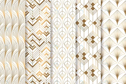 art deco pattern collection 2 crc12ef5827 size4.45mb - title:graphic home - اورچین فایل - format: - sku: - keywords: p_id:353984