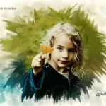 - artistic water color brush painting photo effect. crca7dd8b92 size12.63mb - Home