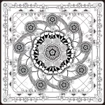 - attractive mandala background design with floral crca509915b size10.97mb - Home