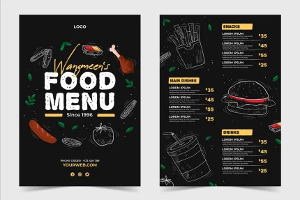 back front restaurant restaurant menu template crc7e582396 size3.68mb - title:graphic home - اورچین فایل - format: - sku: - keywords: p_id:353984