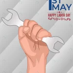 - background labor day 1st may with protest icons rnd257 frp26864418 - Home