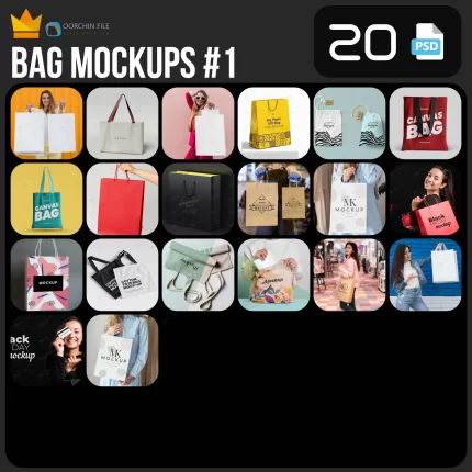 bag mockups 2aa - title:graphic home - اورچین فایل - format: - sku: - keywords: p_id:353984