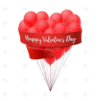 ballons form heart with red ribbon isolated white crc6f7d22b0 size5.92mb - title:graphic home - اورچین فایل - format: - sku: - keywords: p_id:353984