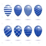 - balloons blue white colour with line star symbols rnd633 frp29331979 - Home