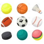 - balls different team sports flat vector illustrat crc7c844bb8 size1.74mb - Home