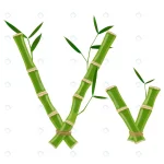bamboo letter v with young shoots with leaves eco crc832db7aa size2.68mb - title:Home - اورچین فایل - format: - sku: - keywords:وکتور,موکاپ,افکت متنی,پروژه افترافکت p_id:63922