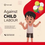 - banner design against child labour cartoon style i rnd816 frp21721663 - Home