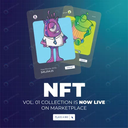 banner design nft collection is now live marketpla rnd484 frp26134305 - title:graphic home - اورچین فایل - format: - sku: - keywords: p_id:353984