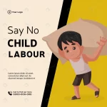 - banner design say no child labour cartoon style il rnd146 frp21721681 - Home
