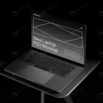 beautiful dark laptop screen mockup branding ident rnd366 frp23281808 - title:Home - اورچین فایل - format: - sku: - keywords:وکتور,موکاپ,افکت متنی,پروژه افترافکت p_id:63922