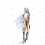 beautiful woman beige raincoat stiletto heels bea crc47631965 size1.1mb 1 - title:Home - اورچین فایل - format: - sku: - keywords:وکتور,موکاپ,افکت متنی,پروژه افترافکت p_id:63922