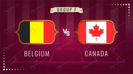 belgium vs canada soccer world cup 2022 background rnd285 frp33078312 - title:graphic home - اورچین فایل - format: - sku: - keywords: p_id:353984
