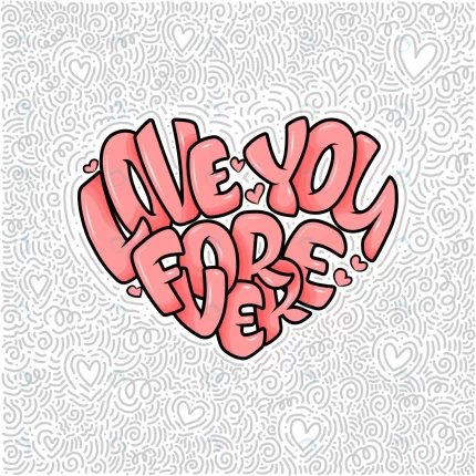 big heart with lettering love you forever typogra crcad8e4cd0 size5.44mb - title:graphic home - اورچین فایل - format: - sku: - keywords: p_id:353984