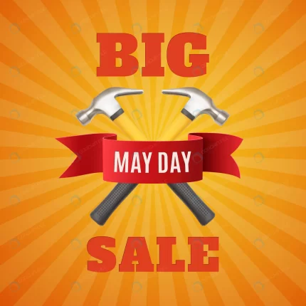 big may day sale first may labor day background wi rnd478 frp13194748 - title:graphic home - اورچین فایل - format: - sku: - keywords: p_id:353984