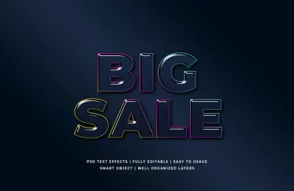 big sale 3d text style - title:graphic home - اورچین فایل - format: - sku: - keywords: p_id:353984