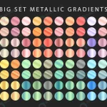 - big set metallic gradients different colored meta crc346f6d62 size2.62mb - Home