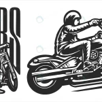bikers logo with full pose vintage motorcycle fla crcf93ac322 size1.65mb - title:Home - اورچین فایل - format: - sku: - keywords:وکتور,موکاپ,افکت متنی,پروژه افترافکت p_id:63922