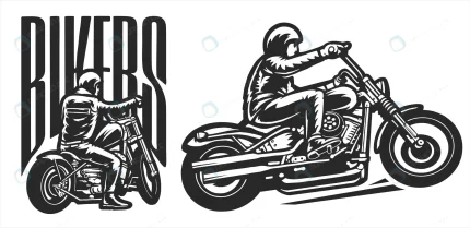 bikers logo with full pose vintage motorcycle fla crcf93ac322 size1.65mb - title:graphic home - اورچین فایل - format: - sku: - keywords: p_id:353984