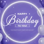 - birthday background with 3d balloons color year 20 rnd610 frp22235050 - Home