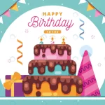 - birthday background with cake garlands crc781ae44d size1.08mb - Home