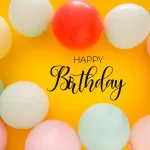 - birthday background with colorful balloons yellow crcddc1339c size84.84mb - Home
