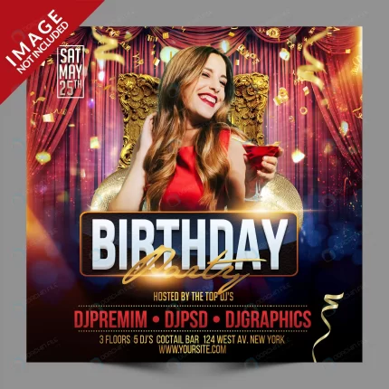 birthday party event social media promotion rnd367 frp7253341 - title:graphic home - اورچین فایل - format: - sku: - keywords: p_id:353984