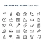 - birthday party icons rnd516 frp26036404 - Home