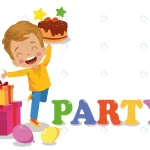 birthday party with party lettering background bir rnd483 frp32070360 - title:Home - اورچین فایل - format: - sku: - keywords:وکتور,موکاپ,افکت متنی,پروژه افترافکت p_id:63922