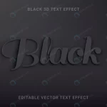 black 3d editable vector text effect crcbcb73acf size5.44mb - title:Home - اورچین فایل - format: - sku: - keywords:وکتور,موکاپ,افکت متنی,پروژه افترافکت p_id:63922