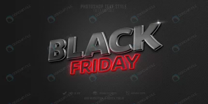 black friday 3d text style effect premium psd crca6fa674d size121.57mb - title:graphic home - اورچین فایل - format: - sku: - keywords: p_id:353984