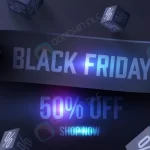 - black friday sale poster with 3d black cubes dark crcd3a11cf4 size5.69mb - Home