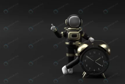 black friday spaceman astronaut with alarm clock crc053a9f6e size1.66mb 4500x3060 - title:graphic home - اورچین فایل - format: - sku: - keywords: p_id:353984