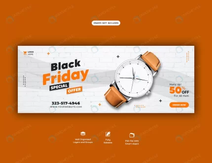black friday special offer facebook cover banner crcff4f60e6 size5.90mb - title:graphic home - اورچین فایل - format: - sku: - keywords: p_id:353984