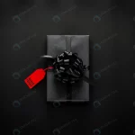 black gift box that have price tag with word blac crca1854255 size4.95mb 4870x3264 - title:Home - اورچین فایل - format: - sku: - keywords:وکتور,موکاپ,افکت متنی,پروژه افترافکت p_id:63922
