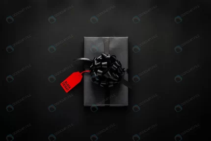 black gift box that have price tag with word blac crca1854255 size4.95mb 4870x3264 - title:graphic home - اورچین فایل - format: - sku: - keywords: p_id:353984