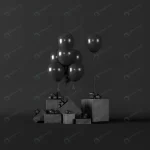 black gifts box set with black balloons group dar crc8b007a9e size6.32mb 6000x6000 - title:Home - اورچین فایل - format: - sku: - keywords:وکتور,موکاپ,افکت متنی,پروژه افترافکت p_id:63922