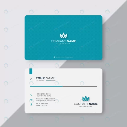 blue modern business card design template rnd253 frp24461572 - title:graphic home - اورچین فایل - format: - sku: - keywords: p_id:353984