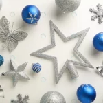 blue silver christmas decoration white background crc7d888235 size8.25mb 5472x3648 1 - title:Home - اورچین فایل - format: - sku: - keywords:وکتور,موکاپ,افکت متنی,پروژه افترافکت p_id:63922