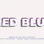 blue text style effect psd premium psd text effects - title:Home - اورچین فایل - format: - sku: - keywords:وکتور,موکاپ,افکت متنی,پروژه افترافکت p_id:63922