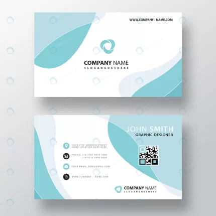 blue wavy abstract business card crc06740467 size0.88mb - title:graphic home - اورچین فایل - format: - sku: - keywords: p_id:353984