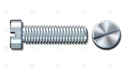 bolt screw metal pin with head slot side view wit crc5c2605f6 size4.54mb - title:graphic home - اورچین فایل - format: - sku: - keywords: p_id:353984